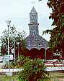 Alerse church in Ochao, Chiloe Island, Chile