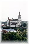 Church symbol of Puerto Varas Chile